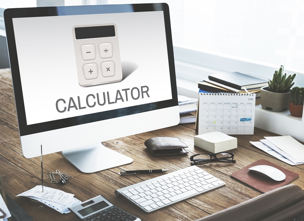 Calculator Accounting Finance Business Concept