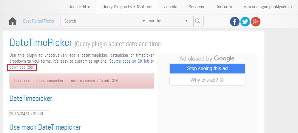 jQuery jQuery UI 時刻まで選択可能な datetimepicker でカレンダーを表示 プログラマカレッジ