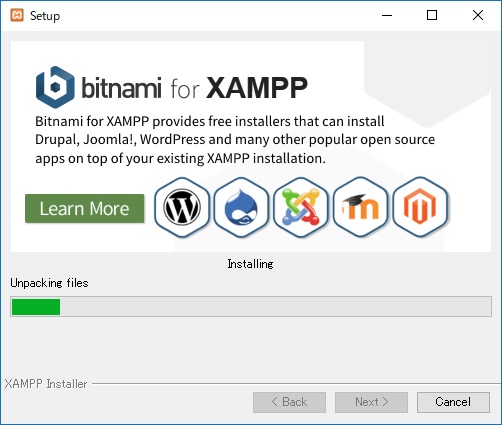 PHP 開発環境 XAMPP インストール プログラマカレッジ